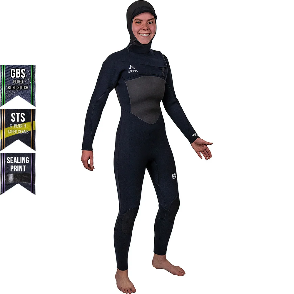 annox hooded woman wetsuit 4/5/6