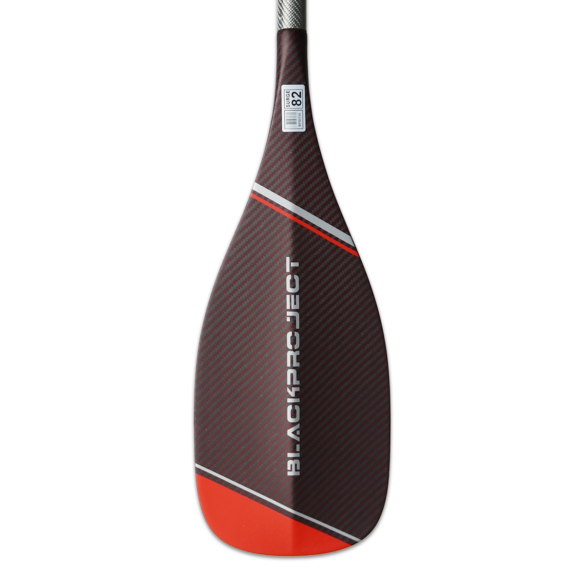 Black Project SUP / SURF peddel SURGE maat Small, slim shaft reflex 90