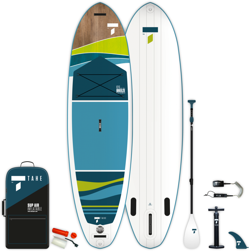 TAHE Sup Air BREEZE PERFORMER 10’6″ Package